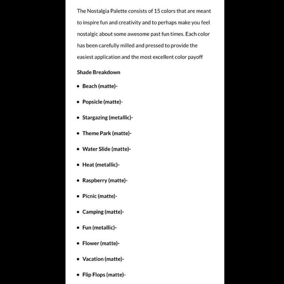 NIB Ace Beautē Nostalgia Palette FULL SIZE - Picture 4 of 5